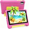 MUISOO Tablet per Bambini, Tablet da 7 Pollici per Bambini, 5GB RAM + 32GB ROM, 128GB Espansione, Controllo Bambini, Software per Bambini Preinstallato, Doppia Fotocamera