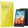 Blueshaweu Pellicola protettiva compatibile con lettore MP3 PECSU 4 pollici G4, HD trasparente pellicola protettiva flessibile in TPU [6 pezzi] compatibile con lettore MP3 Pecsu G4 (trasparenza)