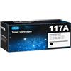 FENTEC Set di toner 117A compatibile con Color Laser MFP 178nwg, 178nw, 179fwg, 179fnw, 150a, 150nw, 178, 179, W2070A, W2071A, W2072A, W2073, Nero