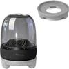 Generic Supporto per altoparlante da tavolo per Harman Kardon Aura Studio 5/4/3 e SoundSticks 5/4, base di montaggio da tavolo in EVA (grigio)