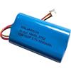 XINLANTECH Batteria agli ioni di litio 18650 1s2p 3,7 V 5200 mAh per batterie AOSU V8s1ax11/V8p1ax11, Botslab R811/R810, WUUK Campanello fotocamera Y0210/Y0410
