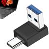 Generic Adattatore da USB C a USB A | Convertitore Plug and Play A - Convertitore portatile da 10 Gbps per il collegamento di unità, console, laptop, telefoni e computer