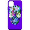 Mixroom - Cover Custodia Back case In TPU Silicone Morbida Per Motorola Moto G75 5G Fantasia Teschio Stile Miami M587