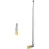 CHUNCHEN 1 Pezzo Antenna Radio FM AM Telescopica 5 Sezioni 37.3CM/14.69Pollici Antenna Telescopica Portatile di Ricambio per Radio per TV Radio AM FM Ricevitore Stereo