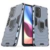 Max Power Digital Cover per Xiaomi Poco F3 con Anello, Custodia Supporto Magnetica Rigida Resistente Antiurto Doppio Strato Protettiva Calamita Bumper Case (Xiaomi Poco F3, Blu Navy)