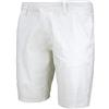 Evoga Pantaloni Corti di Lino Uomo Eleganti Casual Bermuda Shorts Pantaloncini (IT, Numero, 52, Regular, Regular, Bianco)
