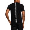 Emporio Armani Maglietta T-Shirt Uomo EA7 6HPT11 PJ03Z, Manica Corta, Girocollo (L, Nero)