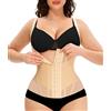 Nebility Donna Corsetto Body Contenitivo Modellante Dimagrante Cintura Waist Trainer Bustino Pancia Piatta Body Shaper Fascia Snellente con Spalline Regolabili