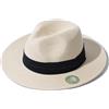 Creekstone Cappello Panama in paglia, cappello da sole Fedora, UPF 50+, tesa larga, cappello da sole Fedora estivo da spiaggia per uomo e donna, Beige, L