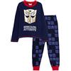 TRANSFORMERS Pigiama per bambini Optimus Prime a lunghezza intera, con personaggi, Marina Militare, 4-5 Anni