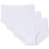 sloggi Donna 24/7 Microfibre H Midi C3P, Bianco, 42