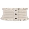 LumiSyne Elastica Corsetto Cintura Per Donna Cintura Larga Design Bottoni a Pressione Moda Balze Cintura In Vita Vintage Cintura Cinch Cintura Waspie Per Vestito Abito Soprabito