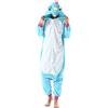 Simzoo Pigiama Intero Animali Unisex Kigurumi Adulto Carnevale Onesie Cosplay Halloween Costume per Donna Uomo Sleepwear