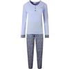 de fonseca Pigiama Donna Caldo Cotone, Art.DFPD6F18 Cielo S