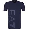 Emporio Armani T-Shirt EA7 Uomo Maglietta 3ZPT36 PJM5Z, Manica Corta, Girocollo (Blu, M)