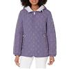GUESS 22Qmp394-Amy-L Giacca di Transizione, Ametista, L Donna