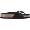 GRÜNLAND il benessere è naturale GRUNLAND ENNY CB3061 Nero Ciabatte Donna Anatomiche re-Soft Pelle Fibbia BIRK 38