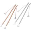 LIGIGWASH Spalline in Metallo a Foglia 2 Paia per Decorative Abiti
