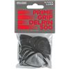 JIM DUNLOP - 450P200 PRIME GRIP DELRIN 500 2.0 MM PLAYER'S PACK/12, Pack Plettri 12 Pezzi, 2.0 mm, Colore Nero