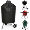 Generic Copertura per barbecue - Telo protettivo impermeabile per griglia | Scudo esterno Oxford 210d, copertura regolabile per barbecue per protezione delle attrezzature da cucina in giardino e cucina da