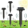 Queath Repellente solare per talpe, Repellente per formiche regina per giardino e campeggio, Gopher, Repellente per serpenti talpa, Repellenti per talpe, Dissuasori per Talpe