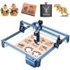 SCULPFUN 5W Incisore Laser, Taglio laser ad effetto 90W, Laser per Legno, in Metallo di Alta Precisione, Tagliare Legno e Acrilico da 10mm, per Metallo Acrilico