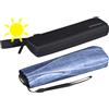 Knirps Ombrello tascabile Knirps Ultra US.050 Slim Manual - Ultra leggero e piatto - Resistente alle tempeste - Antivento - 21 cm