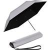 Knirps Ombrello tascabile Knirps Ultra US.050 Slim Manual - Ultra leggero e piatto - Resistente alle tempeste - Antivento - 21 cm