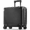 POSH po POSH Valigia pilota - Trolley business 37L 45x43x25 cm policarbonato- Bagaglio a mano telaio in alluminio e chiusura a scatto - Lucchetto TSA, con 4 ruote