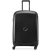 DELSEY PARIS - BELMONT PLUS MR (Materiale Riciclato) - Borsone rigido 70 cm x 47 cm x 31 cm - 80 L - L - Nero