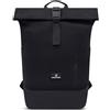 Johnny Urban Zaino donna e uomo Nero - Luca Medium - Zaino da giorno con scomparto per laptop - Ideale per lavoro, università, scuola e viaggio - 17 l - Idrorepellente