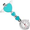 CTIRCHIU Orologio Da Appendere Per Infermieri e Medici Orologio Da Tasca Verde Per Decorazione e Uso Quotidiano Design Semplice e Pratico Materiali Resistenti Qualità Per Professionisti e