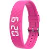 Genérico Rise Alarm Band - Rise Alarm Band For Deaf, Alarms Bracelet, Convenient Heavy Sleepers Bracelet, Watch Silent Timer, Vibrating Alaarm Wristband, Adjustable Wearable Alarms Device For Women Men Kids SE