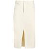 VERONICA BEARD - Gonna jeans - Avorio