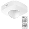 Oktaplex motion Oktaplex - Set di 2 sensori di movimento Tim a 360 gradi, con telecomando, sensore di movimento IP65, 230 V, colore: Bianco