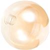 Tofficu Paralume Vetro Ambra a Sfera Attacco G9, Ricambio per Lampada e Plafoniera, Decorazione Elegante per Soggiorno e Sala da Pranzo