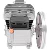 Fermoirper Compressore ad aria compressa con 2 cilindri, testa del compressore d'aria con puleggia max.10 bar, per settori come elettronica, ingegneria meccanica, edilizia, riparazione auto