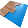 Eurodeco Sottopavimento in LVT per pavimenti Pannelli per pavimenti Isolamento anticalpestio Pavimenti in vinile/LVT ad incastro Sottofondo isolante / 1,5 mm (16m2)