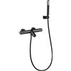IMEX BTD038-4BGM LINE Grifo De Baño/Ducha Termostático Black Gun Metal Metal