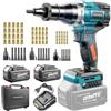 Yofuly Rivettatrice per Inserti Filettati a Batteria Compatibile con Makita 18V Batteria, Pistola Elettrico a Rivetti con 2 Batterie 4.0Ah | Modalità Automatica, con Dadi a Rivetto M6/M8/M10