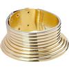 Garneck Collana Africana in Cuoio Design Unico Punk e Stile Goth, Collana Choker Africana Donna per Feste di Compleanno Funzione Skin Friendly e Sicura