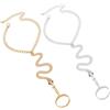 Beavorty Bracciale Serpente Anello Dito Donna in Lega, 2 Pezzi | Gioiello Vintage Elegante e Delicato, Uso Quotidiano e Prom, per Giovani Donne
