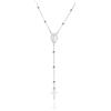QUADRI - Collana Rosario in Argento 925 - Idea Regalo Donna