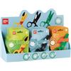 APLI Kids APLI 20090 - Forbici prescolari animali 12 cm sicure per bambini - Tucano Coccodrillo Orca