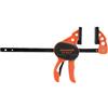 Pony Jorgensen 33804 - 20 micro bar clamp, nero/marrone, 4 - 1/5,1 cm