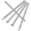 POPETPOP Set 5 Utensili per Incisione Elettrica in Metallo Duro 2,35 Mm, Accessori per Intaglio Legno per Artigiani, Punte per Utensile Rotante Compatibili Trapano, Alta Durezza