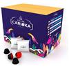 Caffe' Carioka Caffè Carioka Capsule Compatibili A Modo Mio - 200 Capsule Espresso Intenso e Cremoso, Aroma Nocciola e Cacao, Crema Densa, Zero Acidità