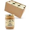 KoRo - crema di mandorle scura 6 x 500 g - 100% mandorle senza zucchero e sale - crema di frutta secca senza additivi