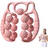 Generico Massaggiatore Per Gambe Ad Anello - Massaggiatore Per Tessuti Profondi Con 9 Ruote,Rullo Massaggiante Per Gambe Portatile 26x24 Cm | Strumenti Per Massaggio Corpo Antiscivolo, Massaggiatore Multifunz