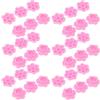 Luxshiny Porta Contenitore a Fiore per Extension Ciglia, 500 Pezzi ABS Rosa | Compatibile con Adesivo per Ciglia, Accessorio per Servizi Mobili e Salone, Facile da Pulire, Aiuta Lavoro